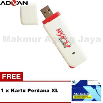 Gambar Advance   Advan DT   10 Modem USB 3 in 1 Original + Free Kartu Perdana XL