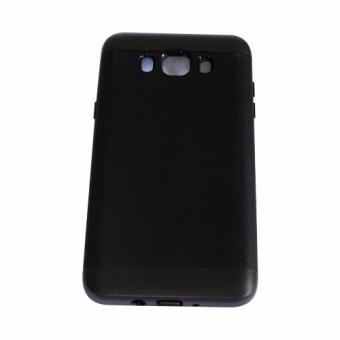 Gambar AIMI Hard PC + Silicone Protector Back Cases for Samsung Galaxy J5(2016)   J510   Hitam