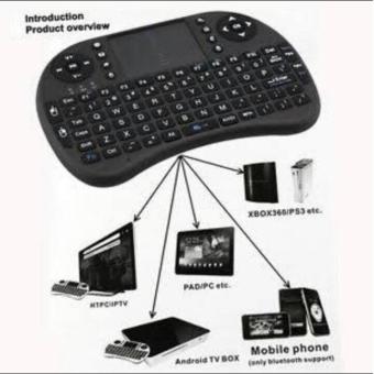 Air Mouse i8 Portable i8 Backlight Touchpad 2.4GHz Mini WirelessCombo Multi-media Remote Control Touchpad Xbox Android TV TelevisiPC HP Handphone
