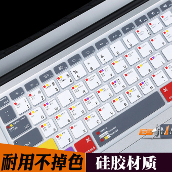 Gambar Air13 pro15 apple baru silikon transparan keyboard film layar film yang