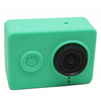 Gambar AJKOY Camera Accessories Case Protection Waterproof Silicone CaseSoft Protector Set 7 Go Pro Hero 4 3 Eken H9   Green   intl