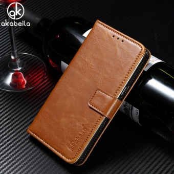Gambar AKABEILA Leather Wallet Phone Case for Lenovo Vibe K5 K5 Plus Lemon3 K32C36 A6020 A6020a46 A6020a40 5.0 inch Luxury Plain Crazy HorsePhone Wallet Cases Cover Card Holder   intl