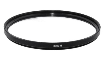 Gambar akerfush Black Universal Aluminum Alloy 82mm UV Protection Filterfor Digital SLR Camera   intl