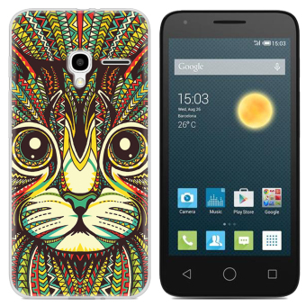 Gambar Alcatel pixi3 pixi3 dicat set ponsel dari shell ponsel