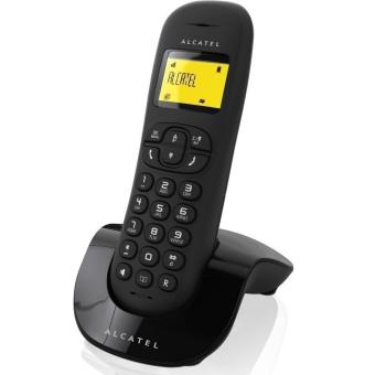 Gambar Alcatel telepon telephone C250   hitam