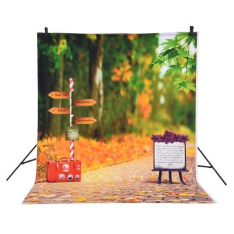 Andoer 1.5 * 2m Photography Background Backdrop Autumn Fallen Leaves Road Sign Pattern For Children Kids Baby Photo Studio Portrait Shooting Outdoorfree - Intl Juli 2018 - 3 Andoer 1.5 * 2m Photography Background Backdrop Autumn Fallen Leaves Road Sign Pattern for Children Kids Baby Photo Studio Portrait Shooting Outdoorfree - intl - 3