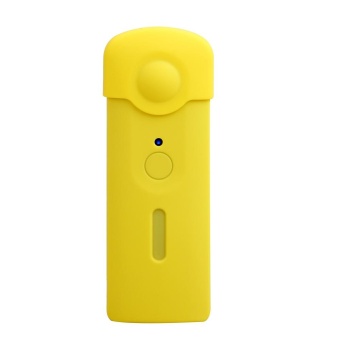 Gambar Andoer Protective Silicone Rubber Cover Soft Case Protector SkinCover for Ricoh Theta S 360 Degree Panoramic Panorama Camera Yellow  intl