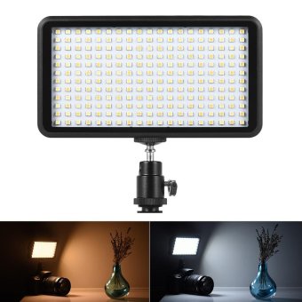 Gambar Andoer Ultra thin 3200K 6000K Dimmable Studio Video Photography Light Panel Lamp 228pcs Beads for Canon Nikon DSLR Camera DV Camcorder   intl