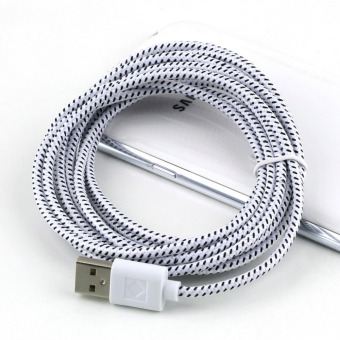 Android Micro USB kabel data charger 3M10FT untuk Samsung