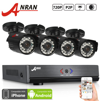 Anran AR-K04A-204GB 4 Channel 1080N AHD DVR Video