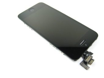 Gambar Apple Iphone 5 G LCD Display+Touch Screen Digitizer+Flex+Camera Black   intl