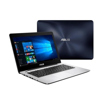 Asus A456UQ-FA075D Notebook - Dark Blue [Core I7-7500U / 8GB DDR4 / 1TB HDD / GT940MX 2GB / DOS / 14" FHD]  