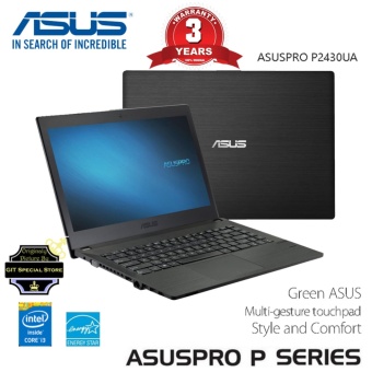 Asus Pro P2430UA-WO0815D, 4GB Ram, intel core i3, HDD 500GB, fingerprint, DOS  
