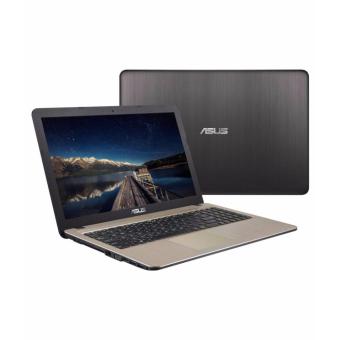 Asus X540YA Notebook (AMD E1-7010, 2GB, 500GB, 15.6", DVDRW, WIN10) - Hitam  