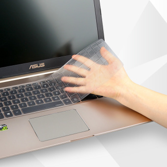 Gambar ASUS x541uj k541u N75S N55S K751 G750 X503M Keyboard pelindung layar pelindung Keyboard pelindung layar laptop