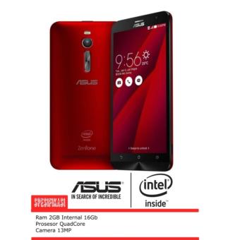 Asus Zenfone 2 Ze550ML 4G LTE 2GB/16GB - Red GRS RESMI 1 TAHUN  
