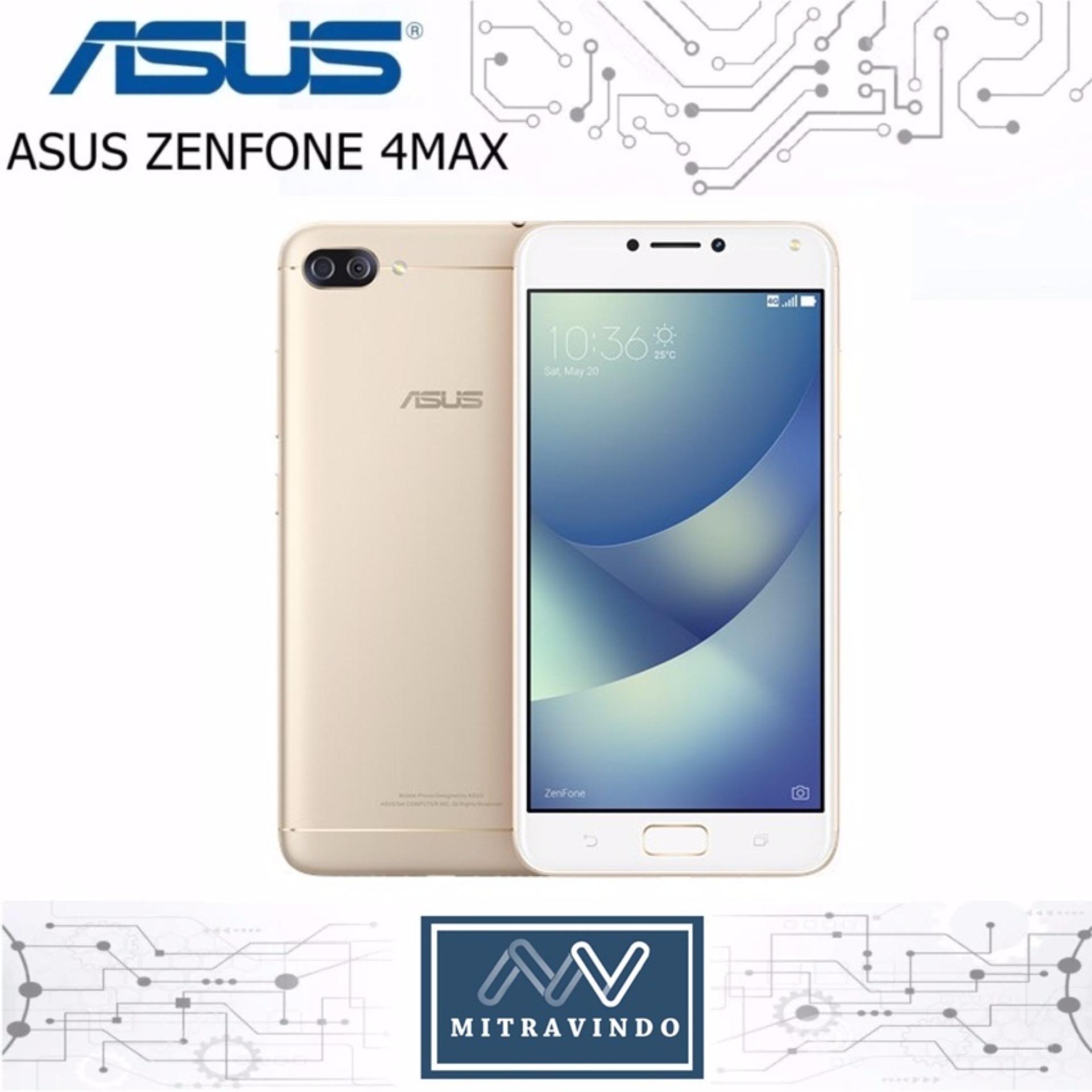 Asus Zenfone 4 Max Pro ZC554KL - 4GLTE - RAM 3GB/32GB - DUAL LENS CAMERA