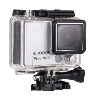 AT300 12 Mega Pixels H.264 2.0 Inch 160 degree Wide Angle Lens Outdoor Waterproof Sports Camera (Sliver)  