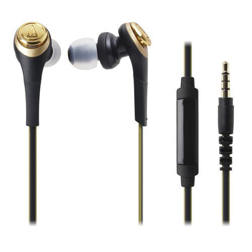 Audio Technica Solid Bass In-Ear Headphones ATH-CKS550iS RD (EX)-Merah