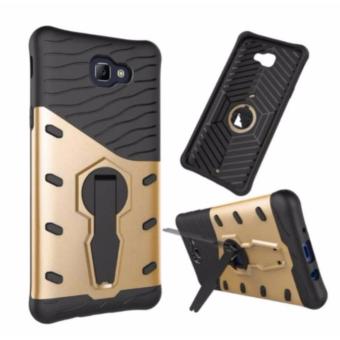 Gambar Back Case Hybrid Sniper Armor Case for Samsung Galaxy J7 Prime   Emas