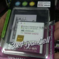 Baterai/Battery Double Power Double Ic Rakkipanda Mito Fantasy 2 / Mito A310 [3800mAh