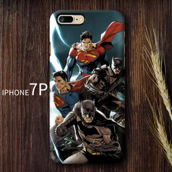 Gambar Batman iPhone7 7plus kepribadian setengah pak merek populer matte cangkang keras ponsel shell