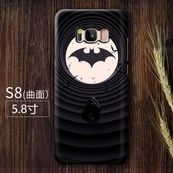 Gambar Batman s8 s8plus Note8 kepribadian matte kereta pria telepon shell ponsel lengan pelindung