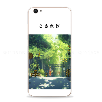 Gambar Bbk vivox7 x9splus jepang gadis telepon shell soft cover