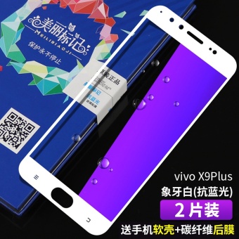 Gambar BBK vivox9plus x9splus anti pelindung layar baja biru