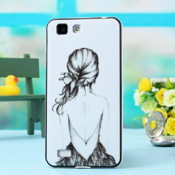 Gambar BBK X5L Vivox5l Silikon Kartun All Inclusive Sisi Handphone Shell Handphone Set