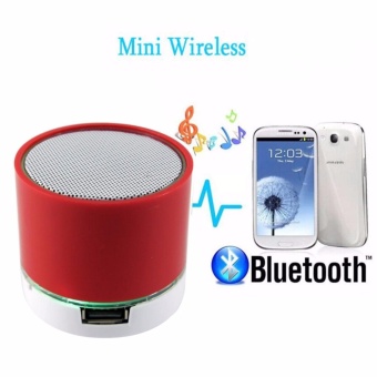 Gambar Berkah Jaya   Mini Speaker Bluetooth Rechargeable with LED Lights