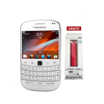 Blackberry 9900 Dakota - Putih + Free PowerBank  