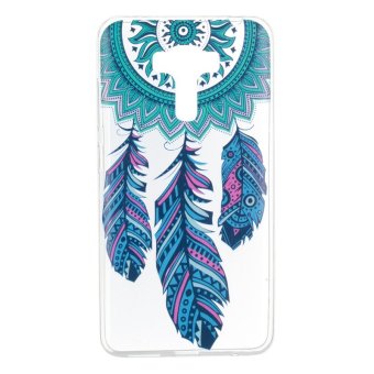 Gambar Blue Campanula TPU Soft Gasbag Back Case Cover For Asus Zenfone 3Laser ZC551KL Case   intl