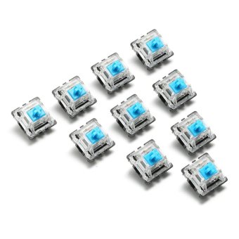 Gambar Blue USB 3 Pin Wired Mechanical Switch for Gateron Keyboard Replacement   intl