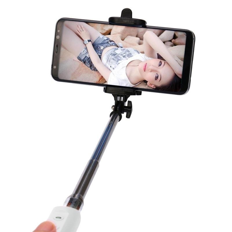 Gambar Bluetooth Fold Stick Self portrait Monopod With Zoom for SmartphoneWH   intl