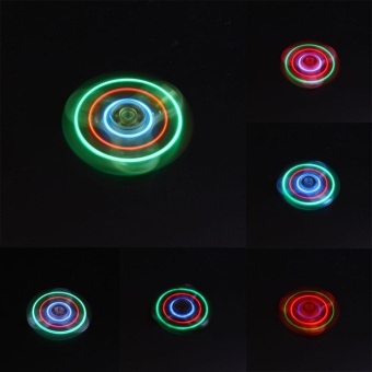 Gambar Bluetooth Speaker Music LED Light Crystal Fidget Spinner Toy EDCGifts   intl