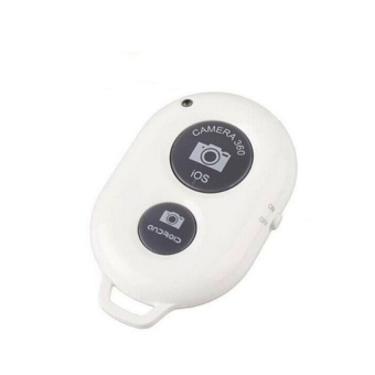 Gambar Bluetooth Wireless Remote Control Camera Shutter ReleaseSelfTimerfor IOS and Android(white)   intl