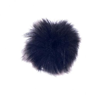 Gambar BolehDeals Black Fur Microphone Windscreen for Lapel Lavalier Mic0.5cm   intl