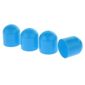 Gambar BolehDeals Plastic Motor Protector Cap Anti Static Cover 4 piecesFor DJI SPARK Blue   intl