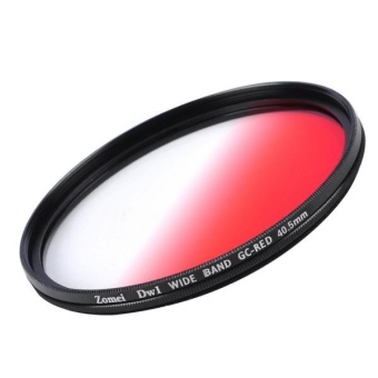 Gambar BolehDeals Ultra Thin Graduated Neutral Density Red ND Filter forDSLR Camera 40.5mm   intl