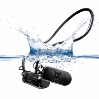 Gambar Bone Conduction 8G Waterproof Mp3 Player Sweatproof HeadphoneProtect Eardrum for Summer Swimming   intl