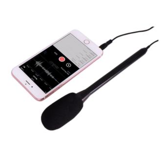Gambar BUB Microphone for Smartphone   Laptop   Action Camera   MA P68  Black
