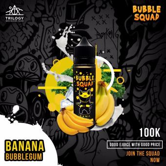 Gambar BUBBLE SQUAD BANA   E LIQUID VAPOR VAPE 3MG   60ML