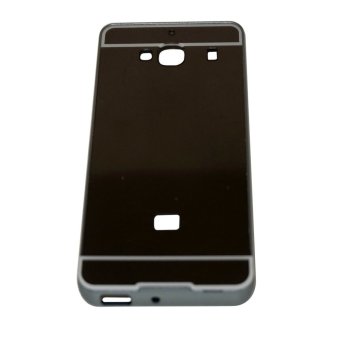 Gambar Bumper Mirror Xiaomi Redmi 2S   Redmi2   Redmi2 Prime Alumunium Metal Sliding Hardcase Casing   Hitam