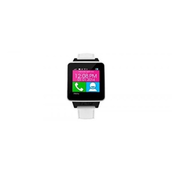 Gambar BURG Premium 16A Smartwatch Phone with SIM Card for iOS and Android  Leather White (WP16A201)   intl