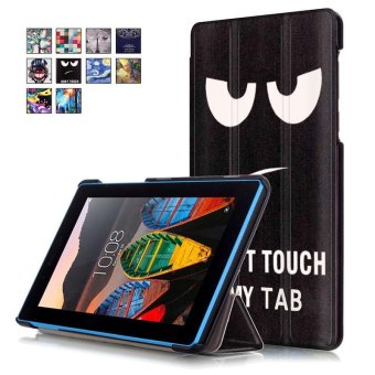 Gambar BYT Colorful Printing Tablet Leather 3 Folio Flip Cover Case forLenovo Tab3 7 Tab3 730F   intl