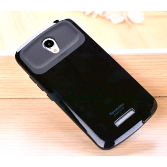 Gambar Calandiva Slim Armor Revolution Case for Xiaomi Redmi Note 2 Prime Pro Hitam
