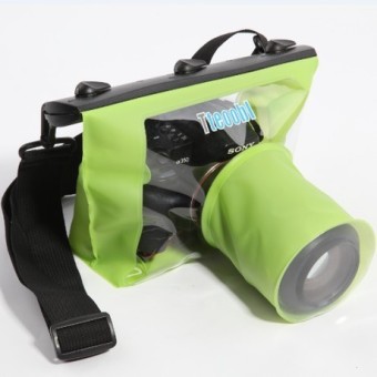 Gambar Canon 6D 70D 600D 650D diving renang yang jelas Waterproof tas Waterproof penutup