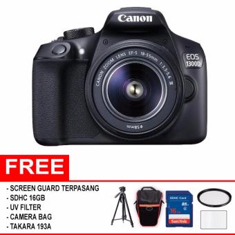 Canon EOS 1300D Kit EF-S 18-55 IS III Screenguard SDHC