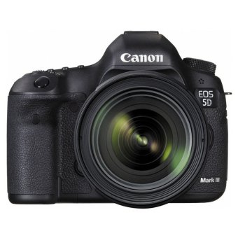 Canon EOS 5D Mark III Kit 24-70mm - Hitam  